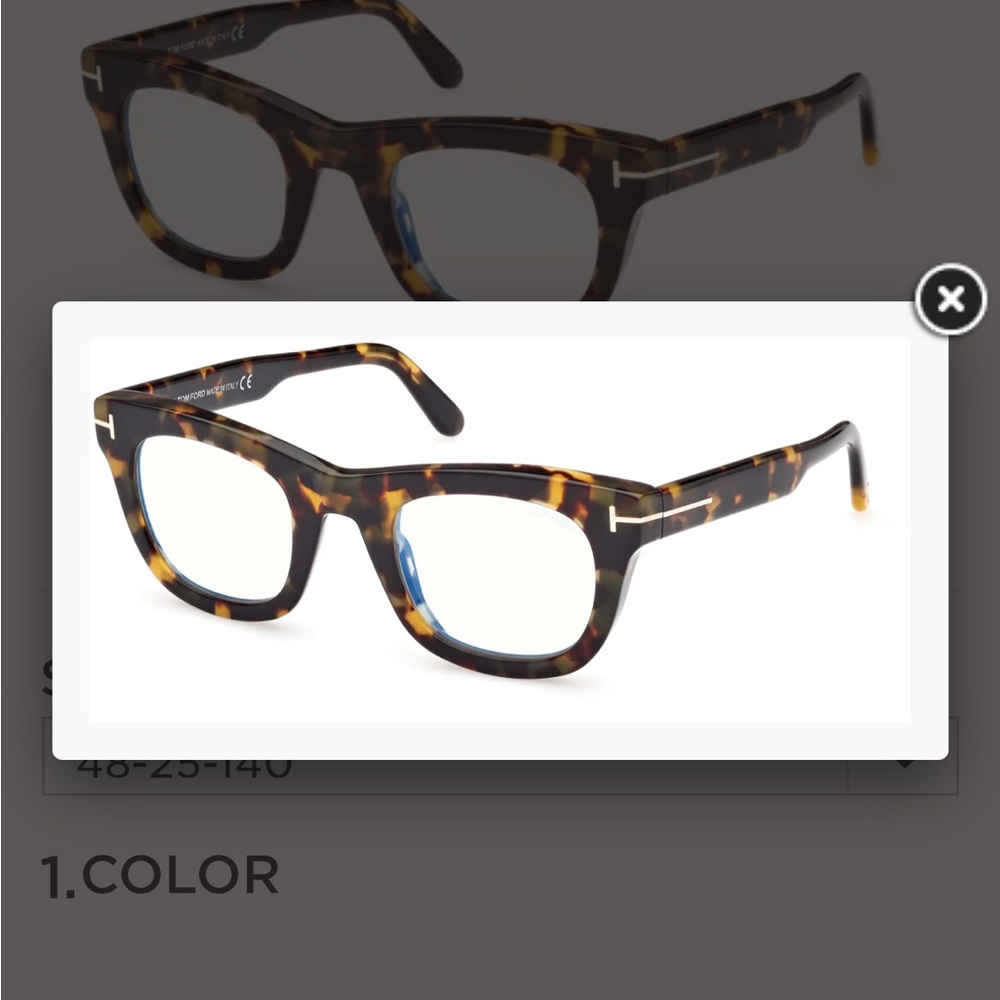 Tom Ford FT5872-B Eyeglasses